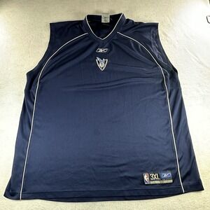 Vintage Dallas Mavericks Reebok‎ Jersey Blue NBA Basketball Size 3XL
